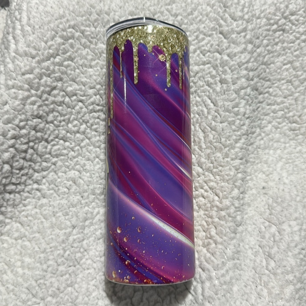 Colorful 20 OZ Skinny Tumbler - Picture 2 of 3